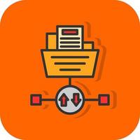 File Transfer Protocol Vector Icon Design