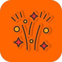 Fireworks Vector Icon Design