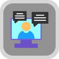 Interview Vector Icon Design