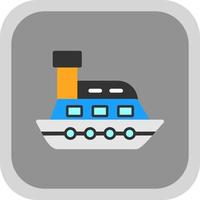 Ship Vector Icon Design