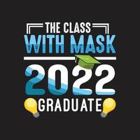 Graduation T-shirt Design vector