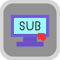 Subscribe Vector Icon Design