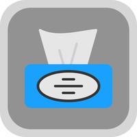 Tissue Box Vector Icon Design