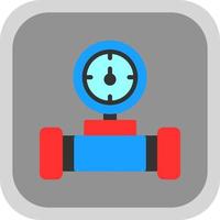 Water Meter Vector Icon Design