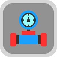 Water Meter Vector Icon Design