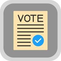 Vote Verified Vector Icon Design