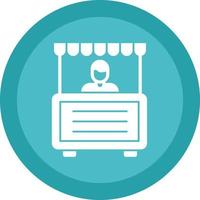 Booth Vector Icon Design
