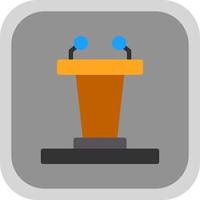 Podium Vector Icon Design