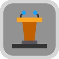 Podium Vector Icon Design