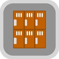 Locker Room Vector Icon Design