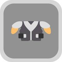 Shoulder Pads Vector Icon Design