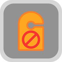 Do Not Disturb Vector Icon Design