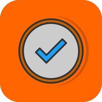 Checked Vector Icon Design