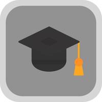 Mortarboard Vector Icon Design