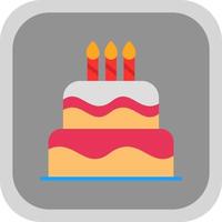 Cake Vector Icon Design