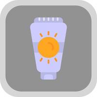 diseño de icono de vector de crema solar