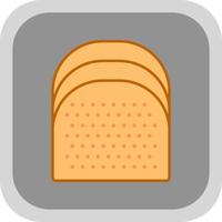 Toast Vector Icon Design