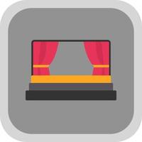 Stage Vector Icon Design