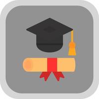 Graduation Toga Vector Icon Design