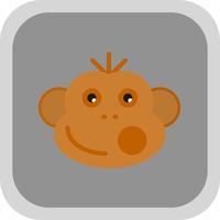 Monkey Vector Icon Design