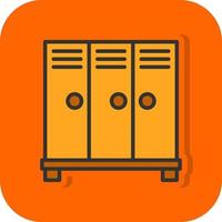 Locker Vector Icon Design