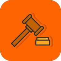 Gavel Vector Icon Design