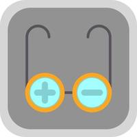 Prescription Glasses Vector Icon Design