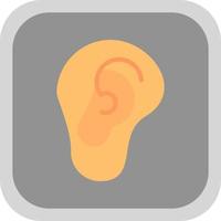 Ear Vector Icon Design