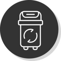 Trash Vector Icon Design