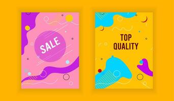 Stories template set for banner sale, presentation, flyer, poster, invitation. Screen backdrop for mobile app. Instagram story free vector