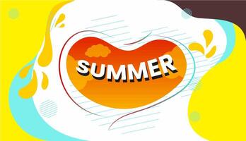 Vector Summer Background free vector