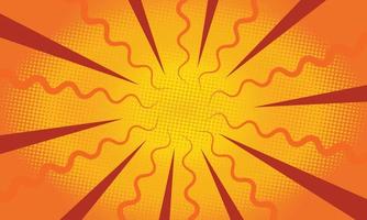 Sunburst Effect Banner Background vector