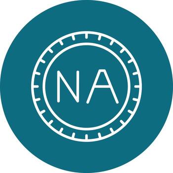 Namibia Dial code Vector Icon