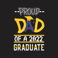 Graduation T-shirt Design vector