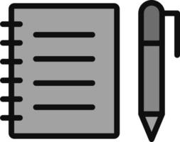 Notebook Vector Icon