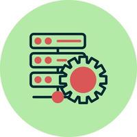 Database Managment Vector Icon