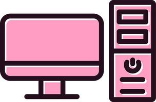 Personal Computer Vector Icon