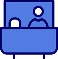 Reception Vector Icon
