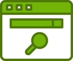 Search web page Vector Icon