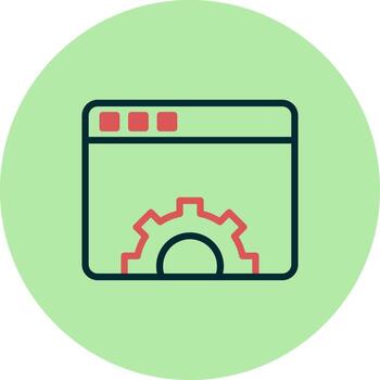 icono de vector de optimización web
