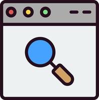 Web Browser Vector Icon