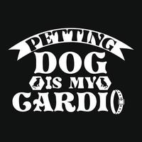 Dog T-shirt Design vector