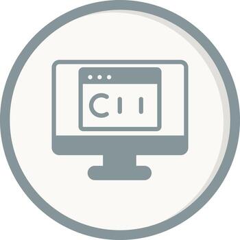 icono de vector de lenguaje de programación