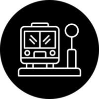 Bus Stop Vector Icon