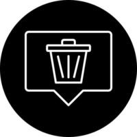 Delete Message Vector Icon