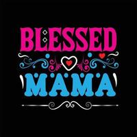 Mother T-shirt Design vector