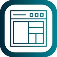 Layout Vector Icon Design