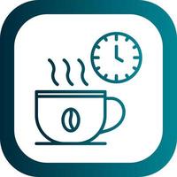 Coffee Break Vector Icon Design