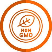 diseño de icono de vector no gmo