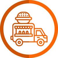 Food Truck Vector Icon Design